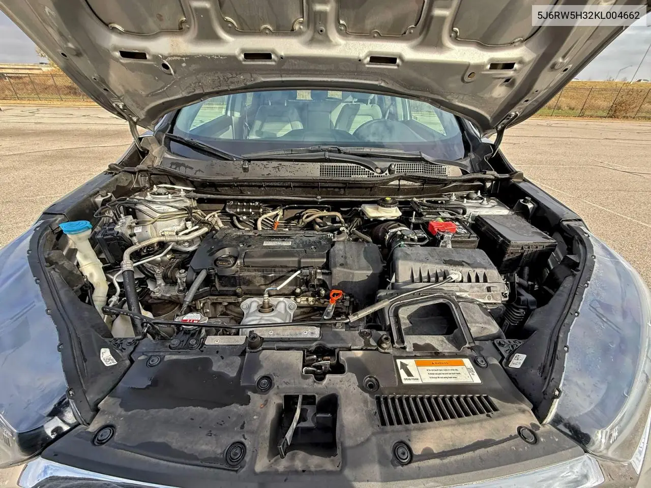5J6RW5H32KL004662 2019 Honda Cr-V Lx