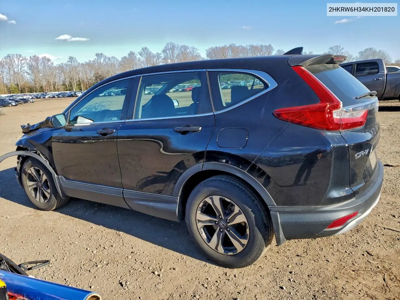 2HKRW6H34KH201820 2019 Honda Cr-V Lx