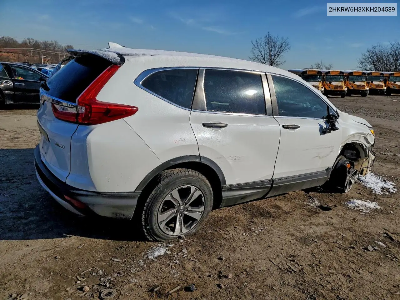 2HKRW6H3XKH204589 2019 Honda Cr-V Lx