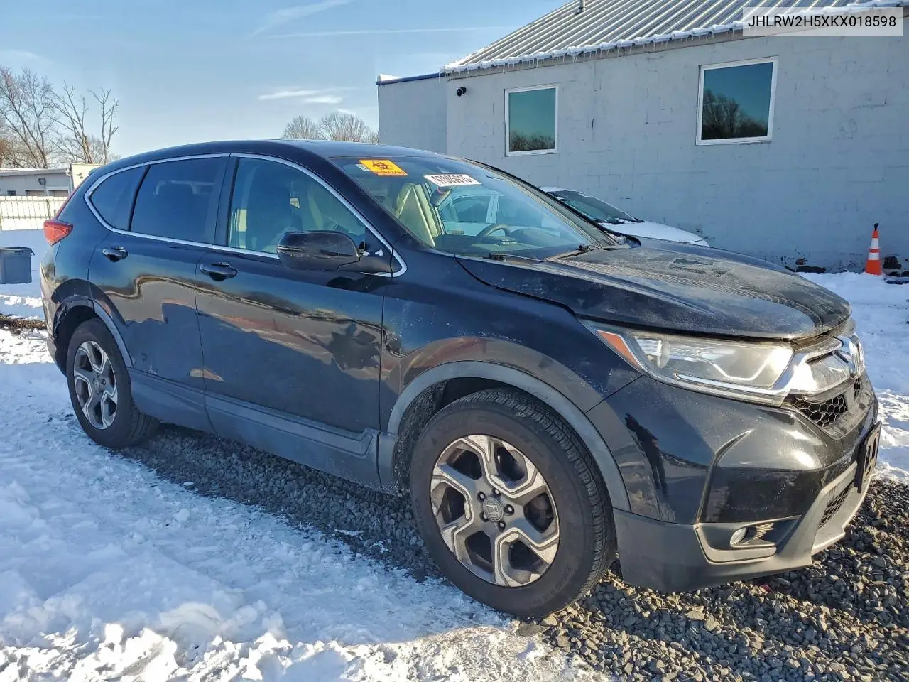 JHLRW2H5XKX018598 2019 Honda Cr-V Ex