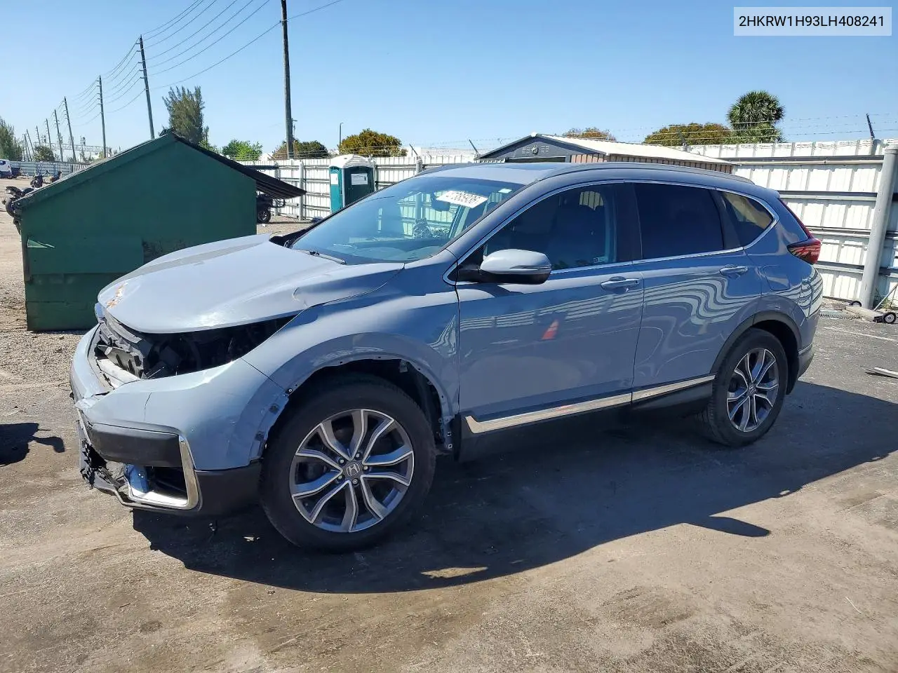 2HKRW1H93LH408241 2020 Honda Cr-V Touring