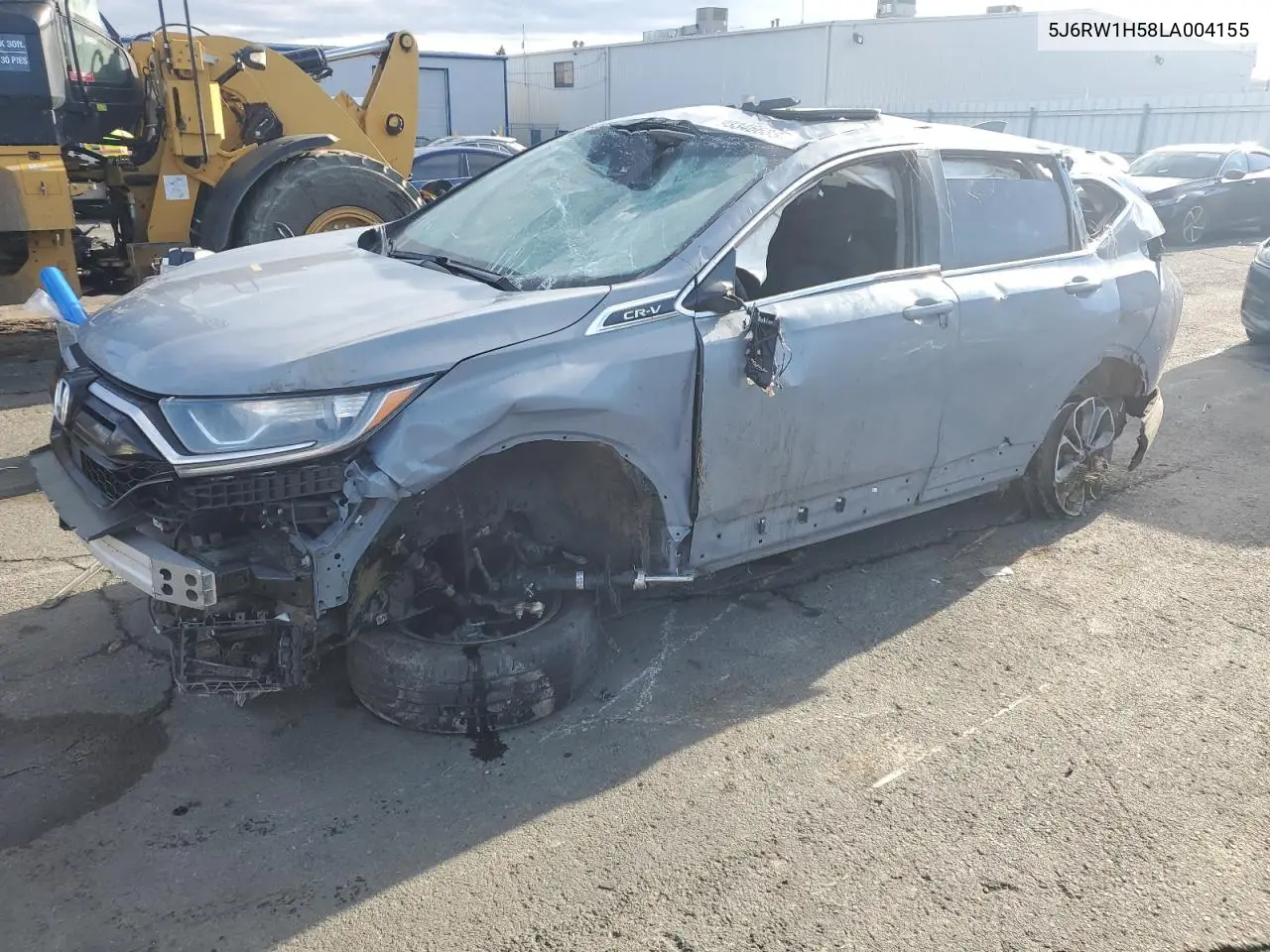 5J6RW1H58LA004155 2020 Honda Cr-V Ex