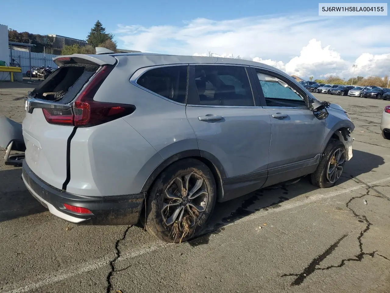5J6RW1H58LA004155 2020 Honda Cr-V Ex