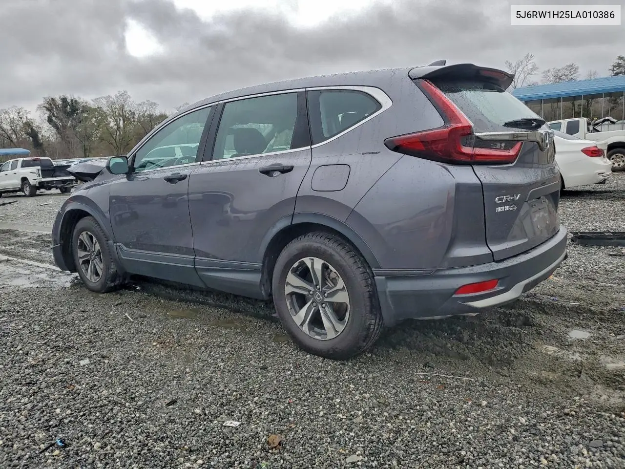 5J6RW1H25LA010386 2020 Honda Cr-V Lx