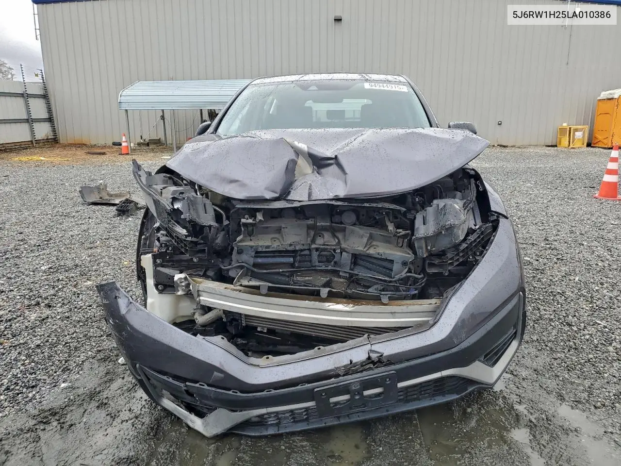 5J6RW1H25LA010386 2020 Honda Cr-V Lx