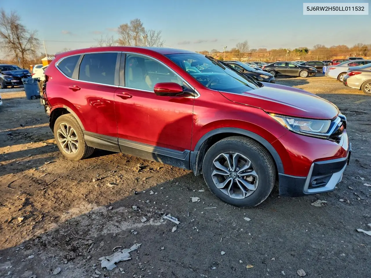 5J6RW2H50LL011532 2020 Honda Cr-V Ex