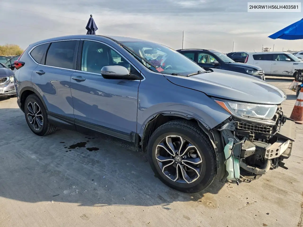 2HKRW1H56LH403581 2020 Honda Cr-V Ex