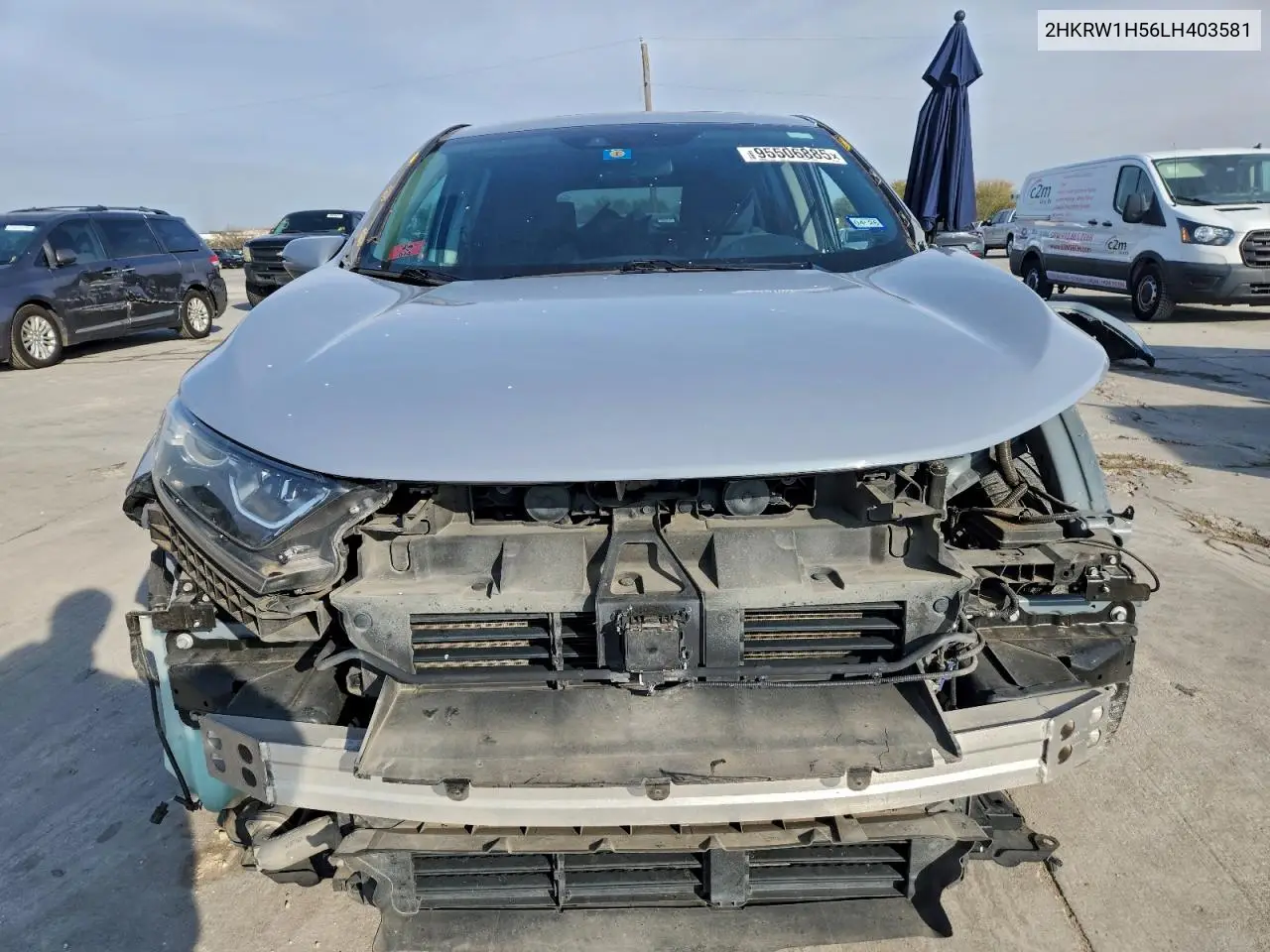 2HKRW1H56LH403581 2020 Honda Cr-V Ex