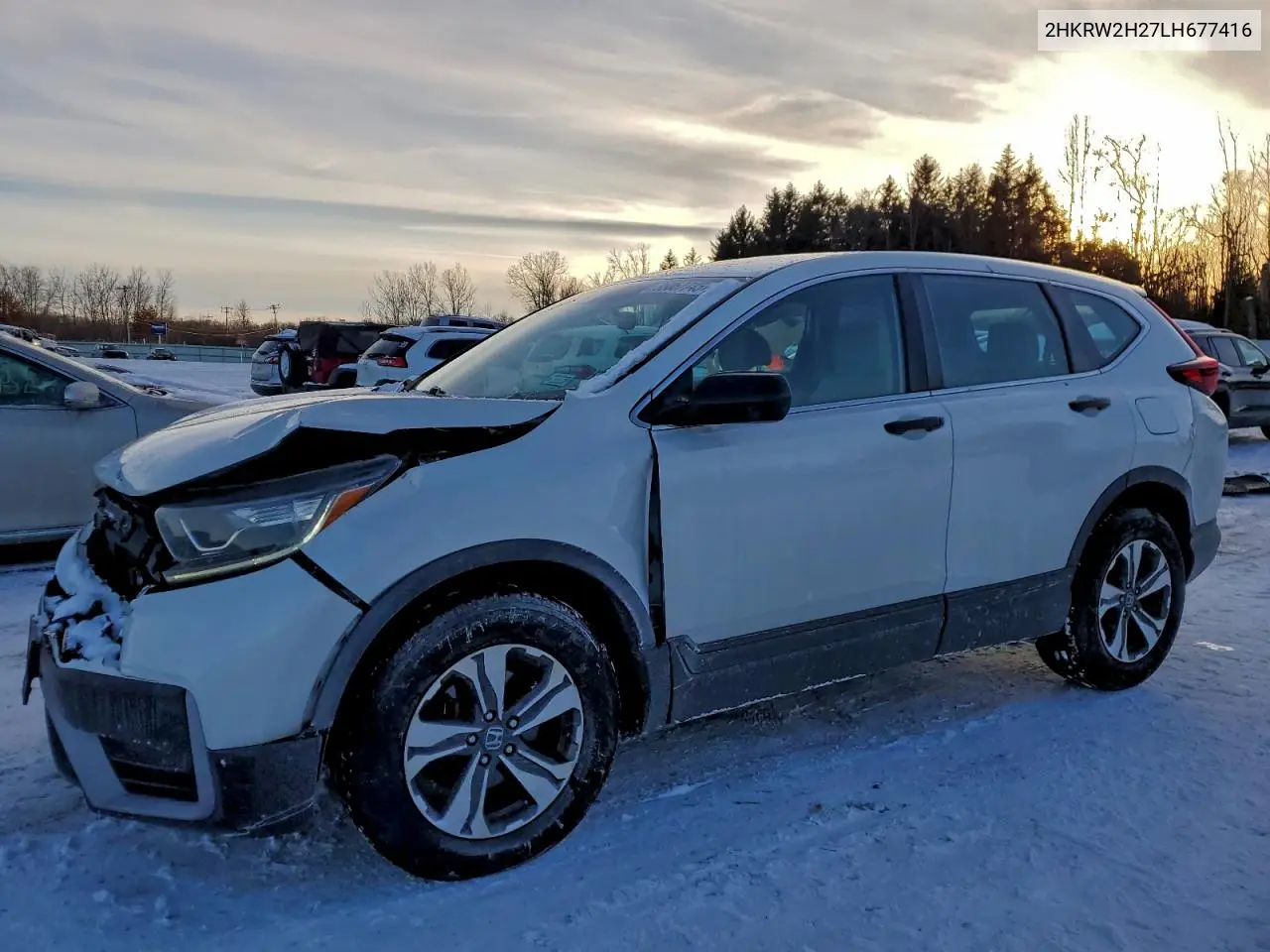 2HKRW2H27LH677416 2020 Honda Cr-V Lx