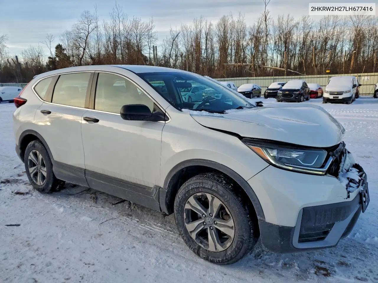 2HKRW2H27LH677416 2020 Honda Cr-V Lx