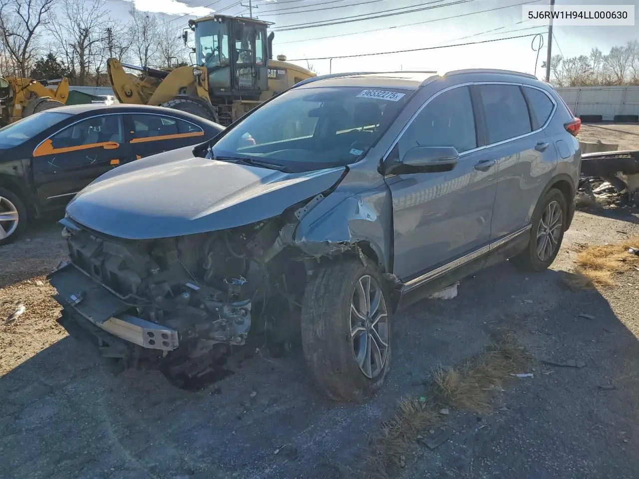 5J6RW1H94LL000630 2020 Honda Cr-V Touring