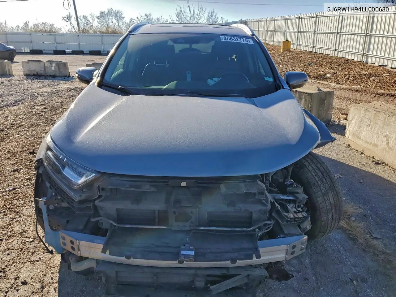 5J6RW1H94LL000630 2020 Honda Cr-V Touring