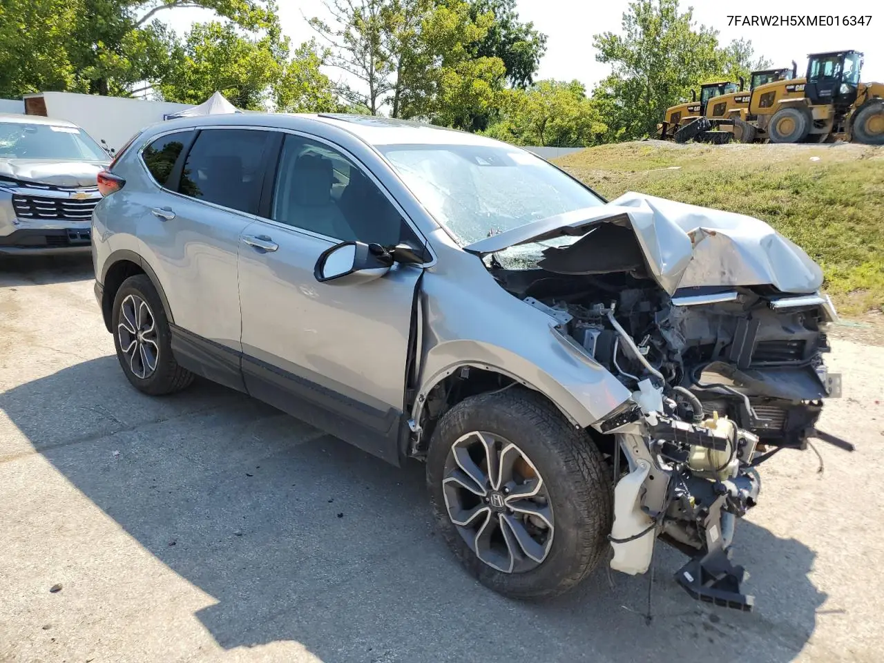 7FARW2H5XME016347 2021 Honda Cr-V Ex