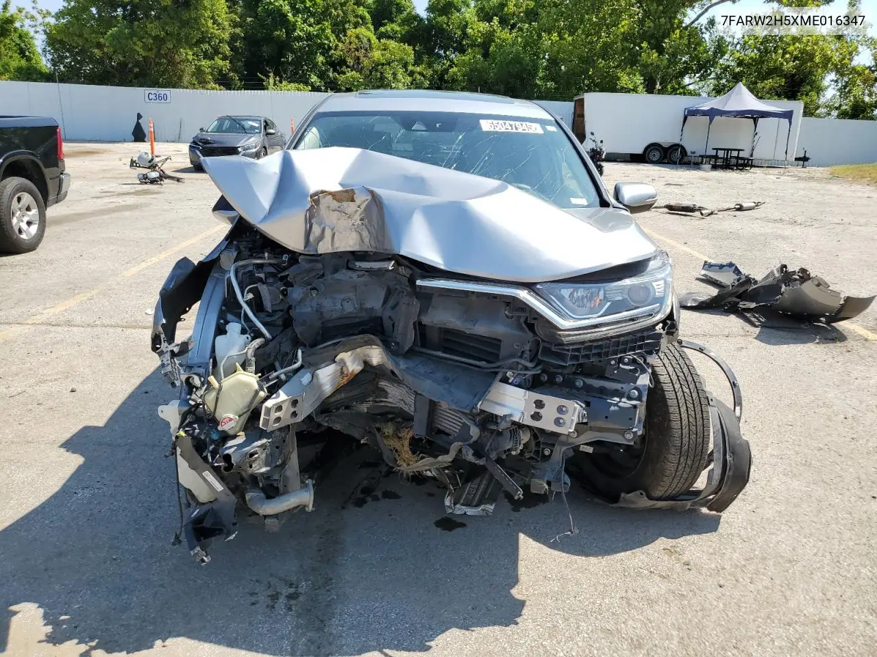7FARW2H5XME016347 2021 Honda Cr-V Ex