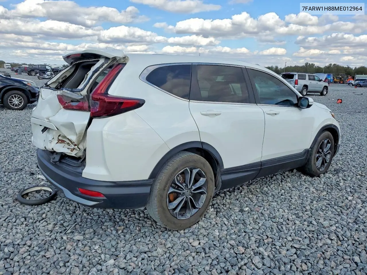 7FARW1H88ME012964 2021 Honda Cr-V Exl