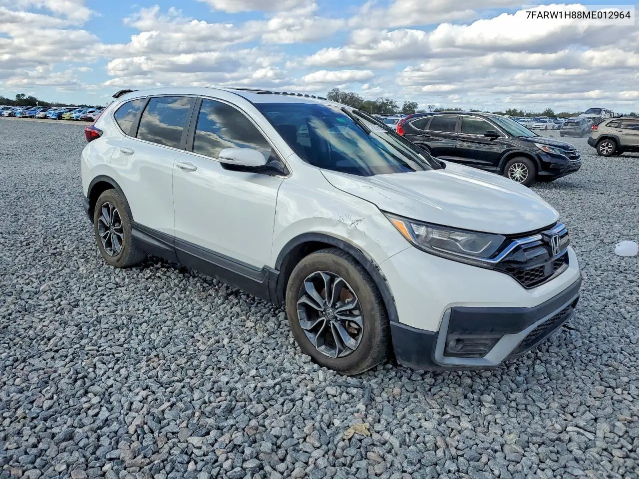 7FARW1H88ME012964 2021 Honda Cr-V Exl