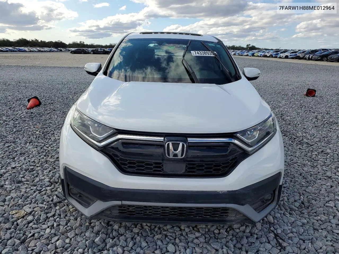 7FARW1H88ME012964 2021 Honda Cr-V Exl