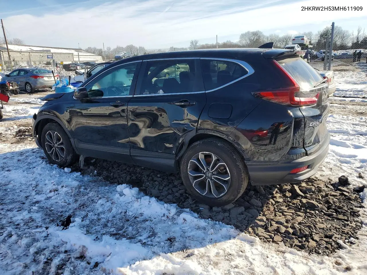 2HKRW2H53MH611909 2021 Honda Cr-V Ex