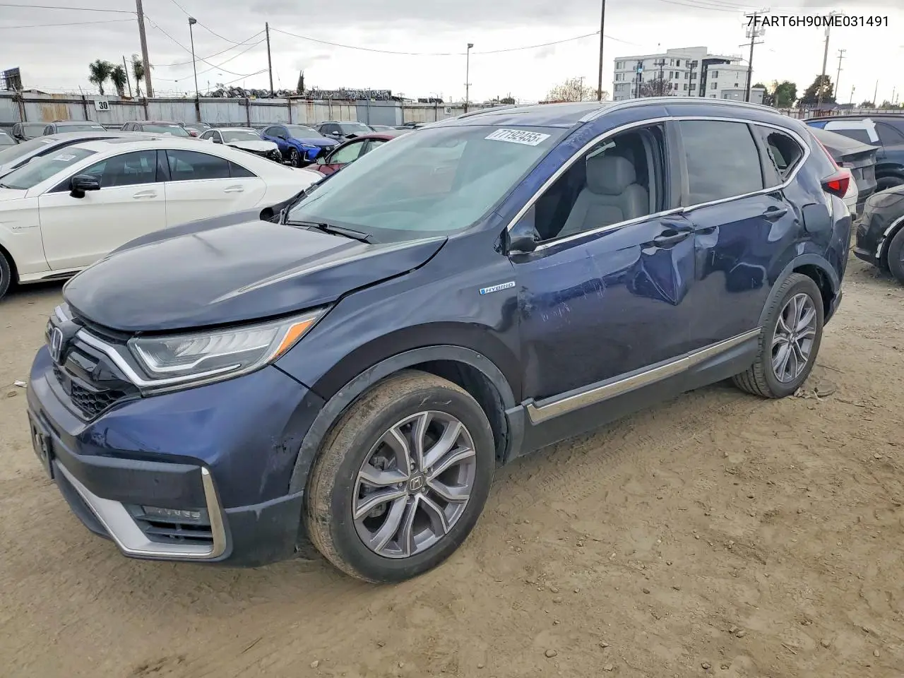 7FART6H90ME031491 2021 Honda Cr-V Touring