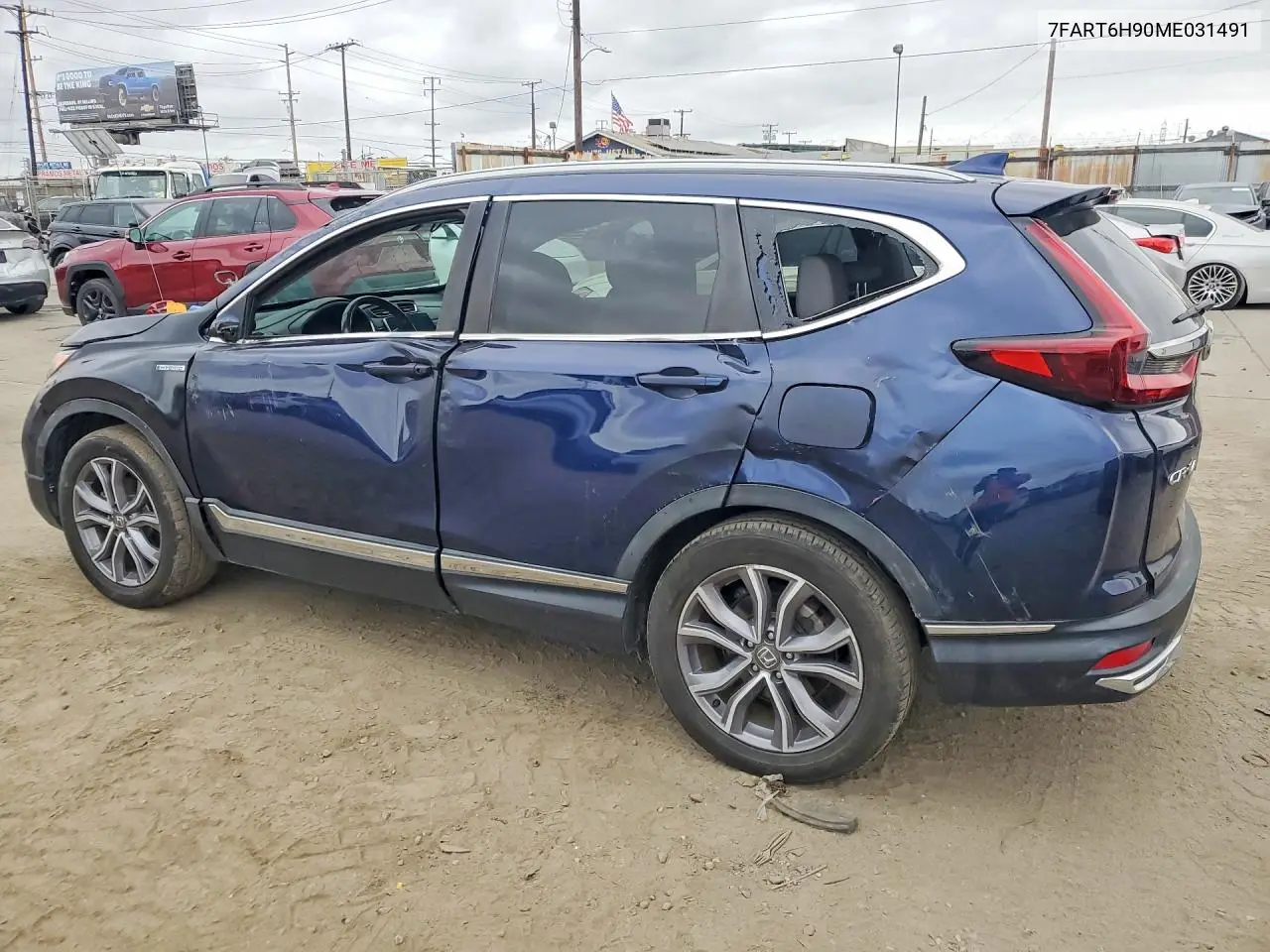 7FART6H90ME031491 2021 Honda Cr-V Touring
