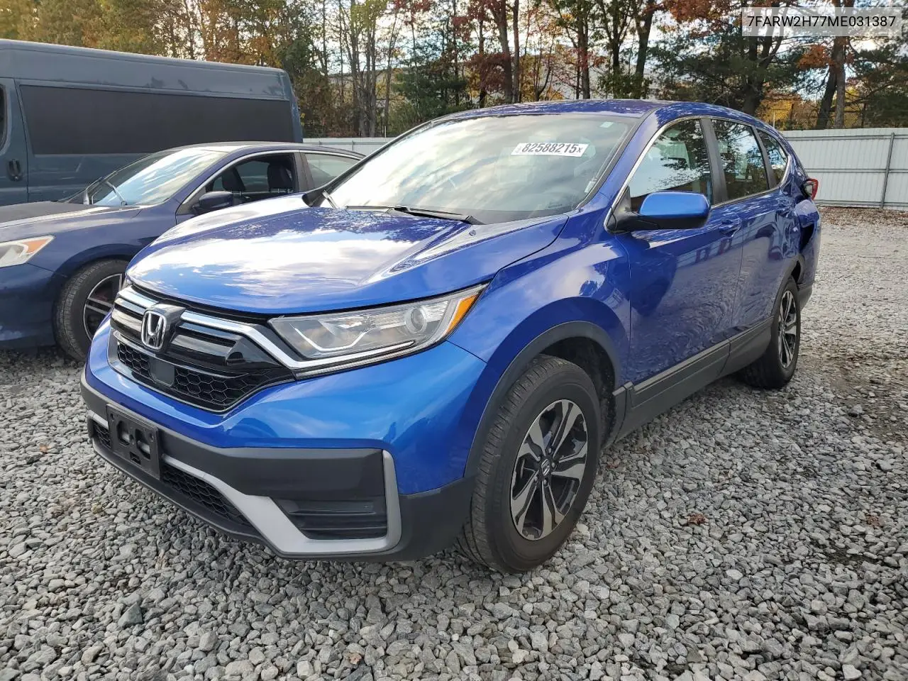 7FARW2H77ME031387 2021 Honda Cr-V Se