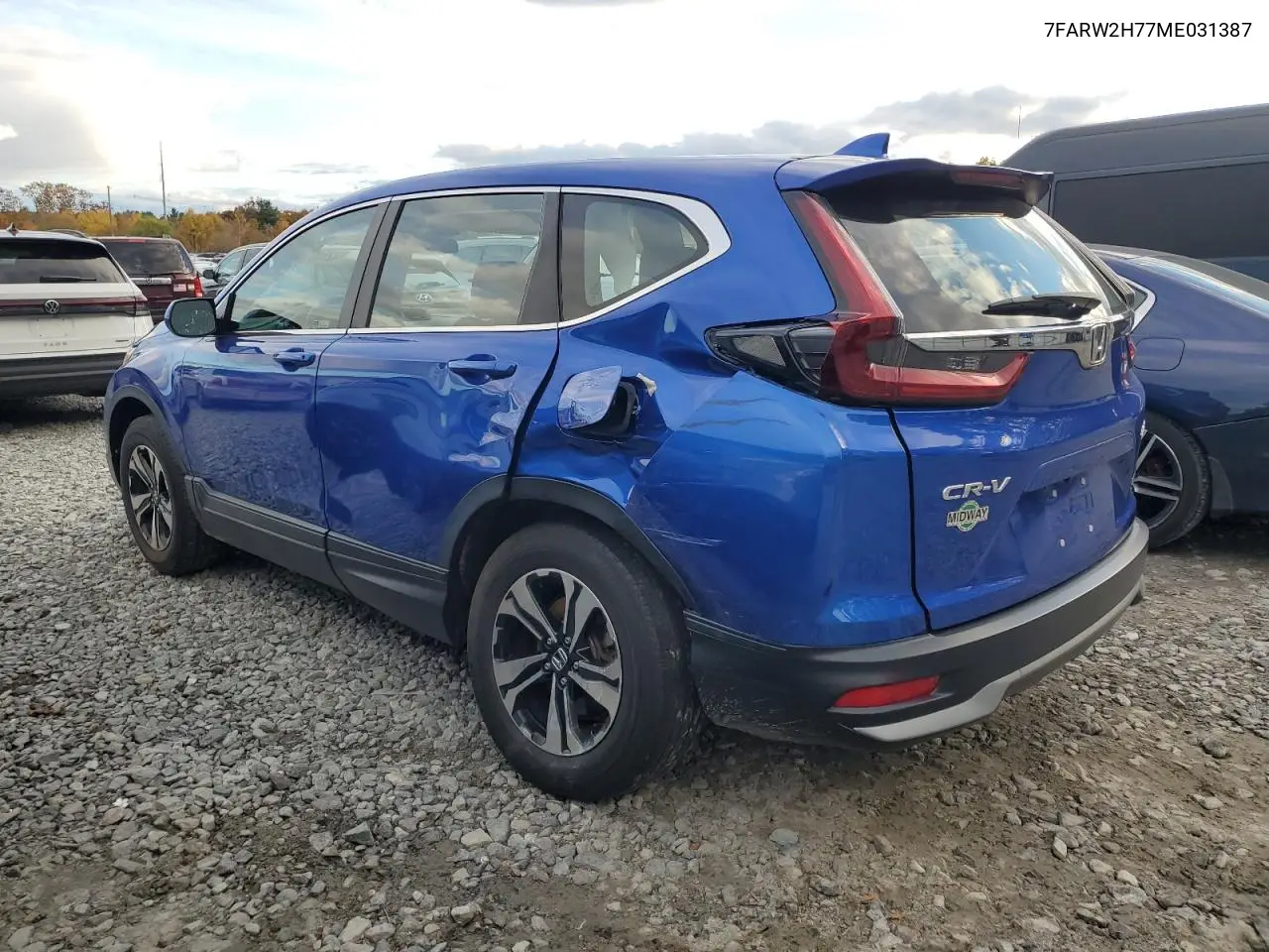 7FARW2H77ME031387 2021 Honda Cr-V Se