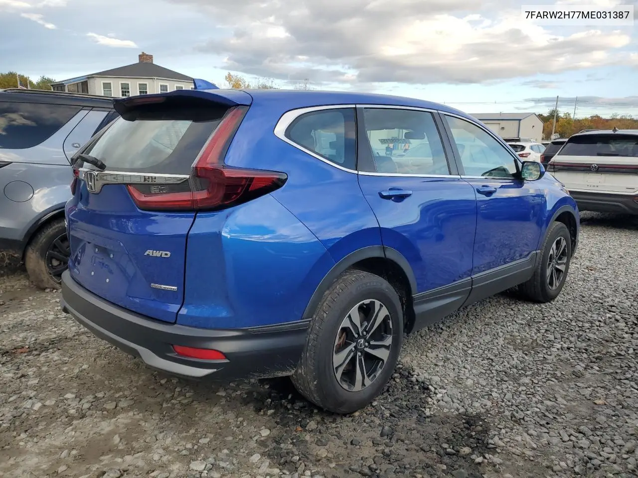 7FARW2H77ME031387 2021 Honda Cr-V Se