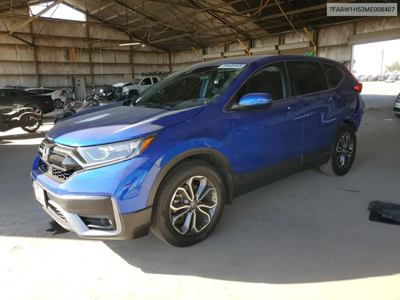 7FARW1H53ME008407 2021 Honda Cr-V Ex