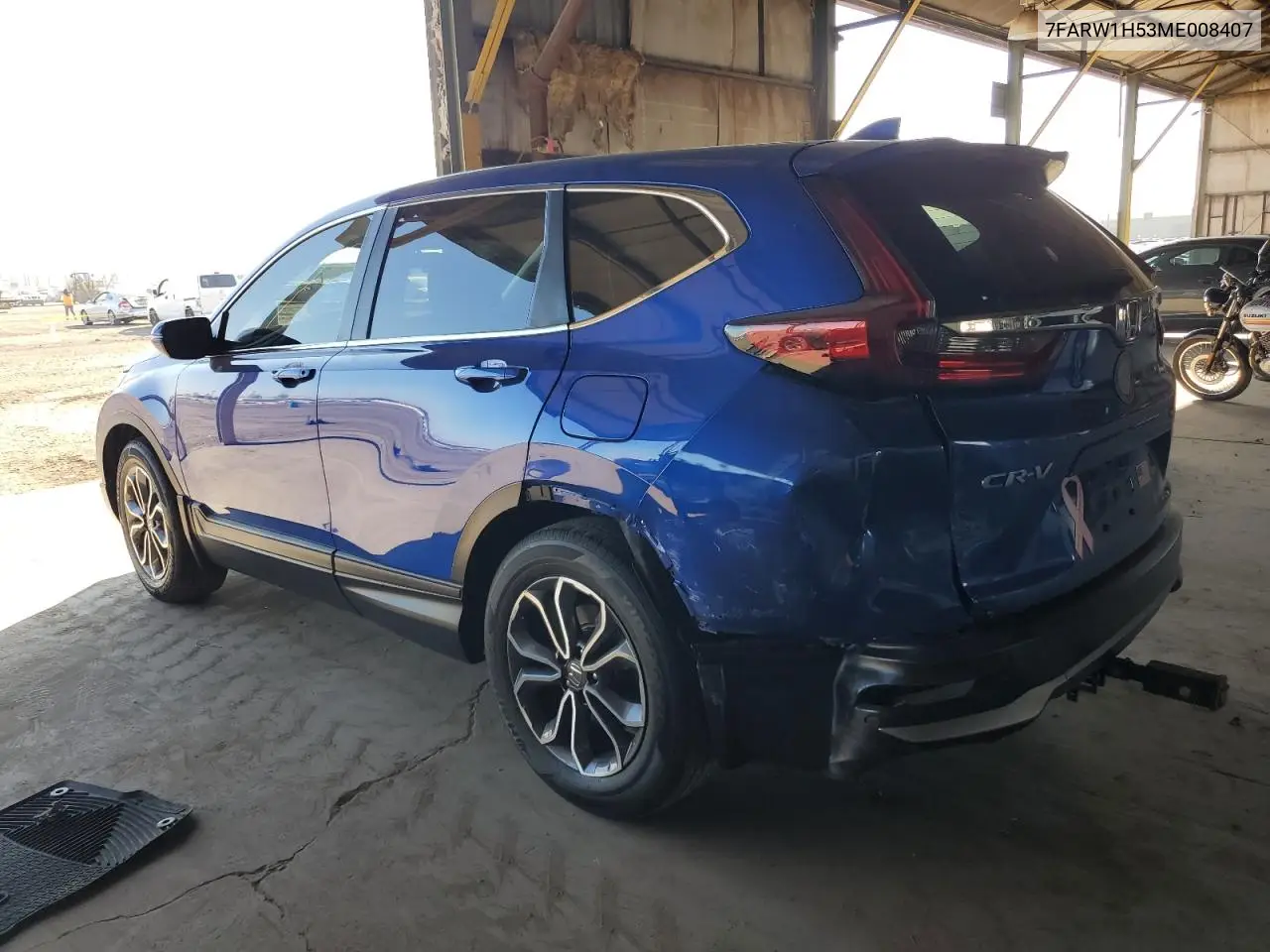 7FARW1H53ME008407 2021 Honda Cr-V Ex
