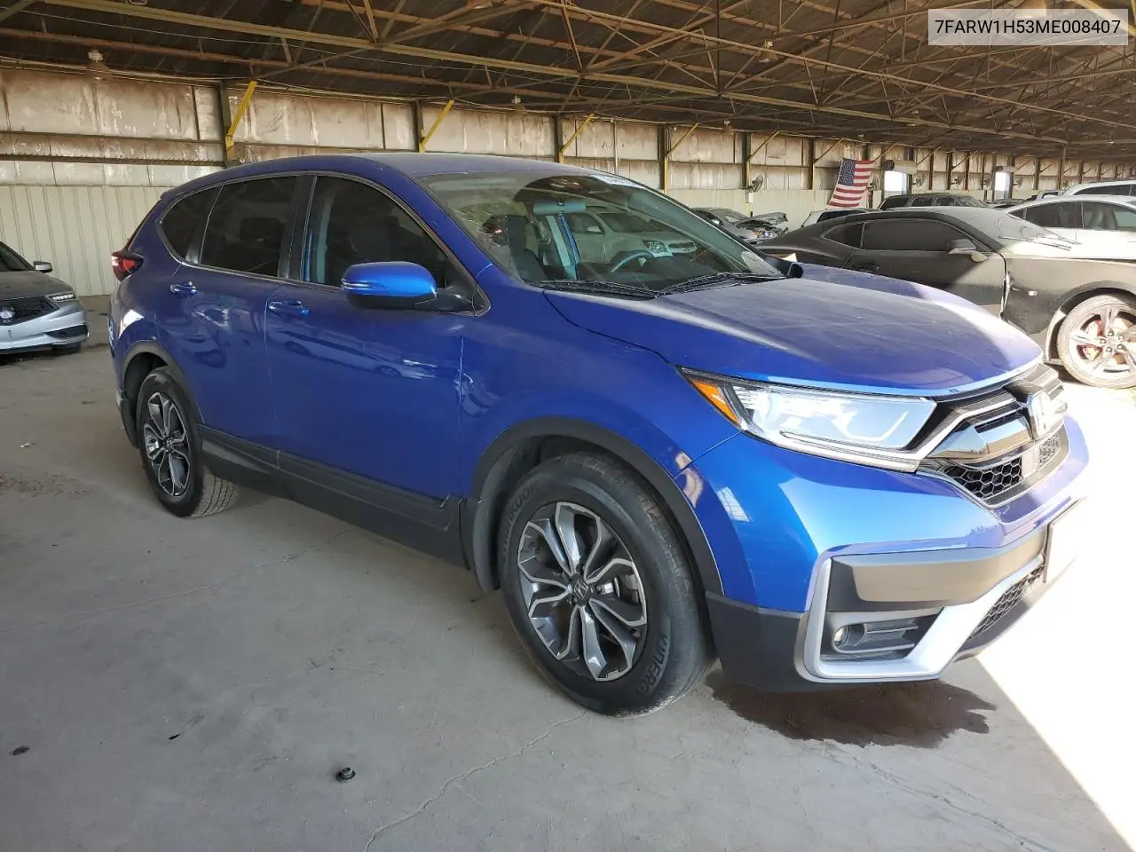7FARW1H53ME008407 2021 Honda Cr-V Ex