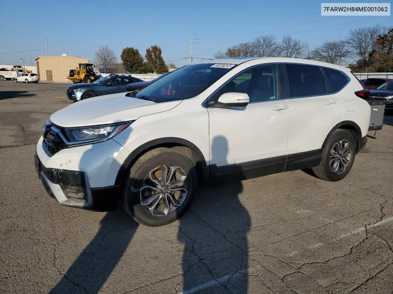 7FARW2H84ME001062 2021 Honda Cr-V Exl