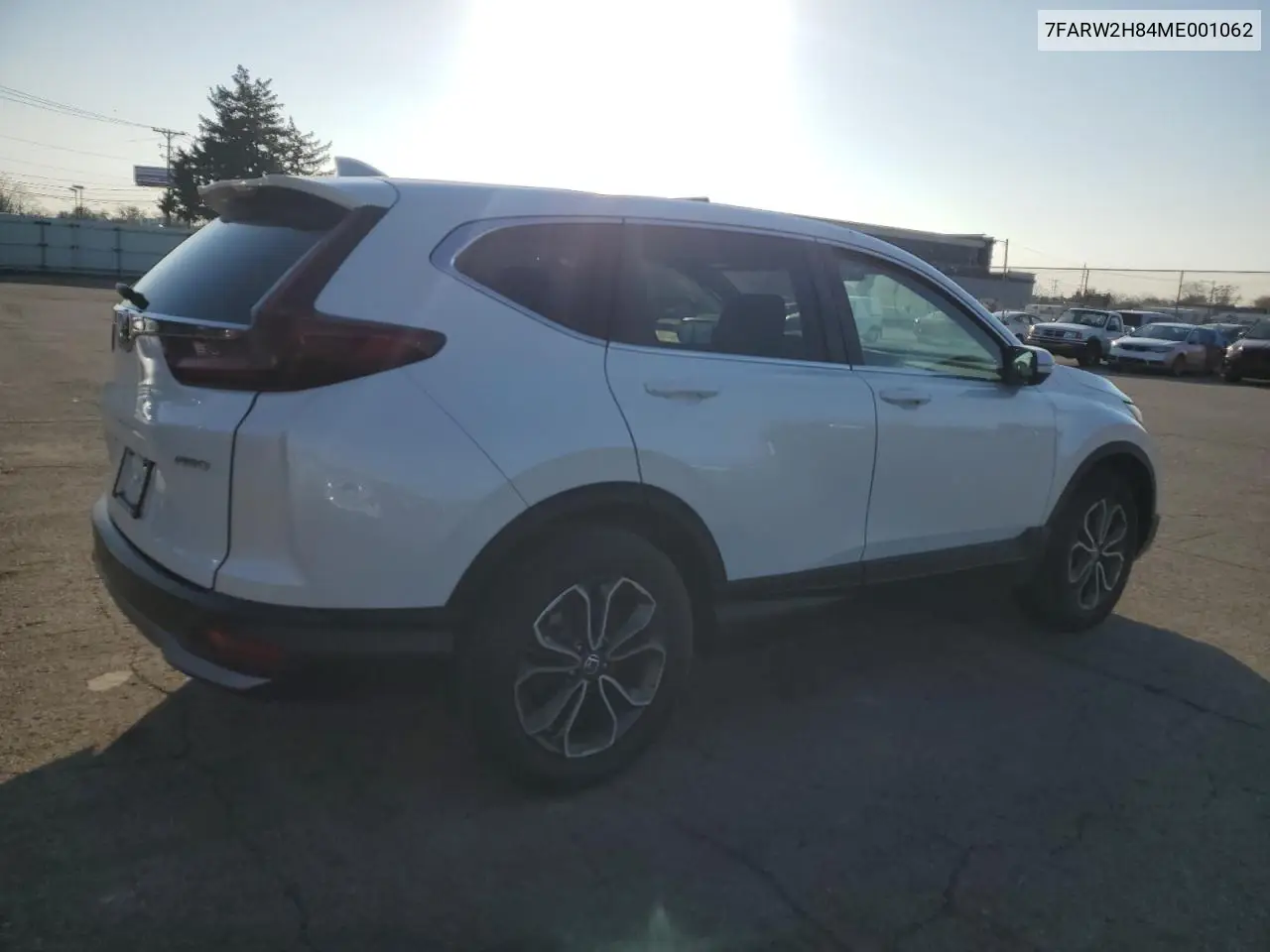 7FARW2H84ME001062 2021 Honda Cr-V Exl