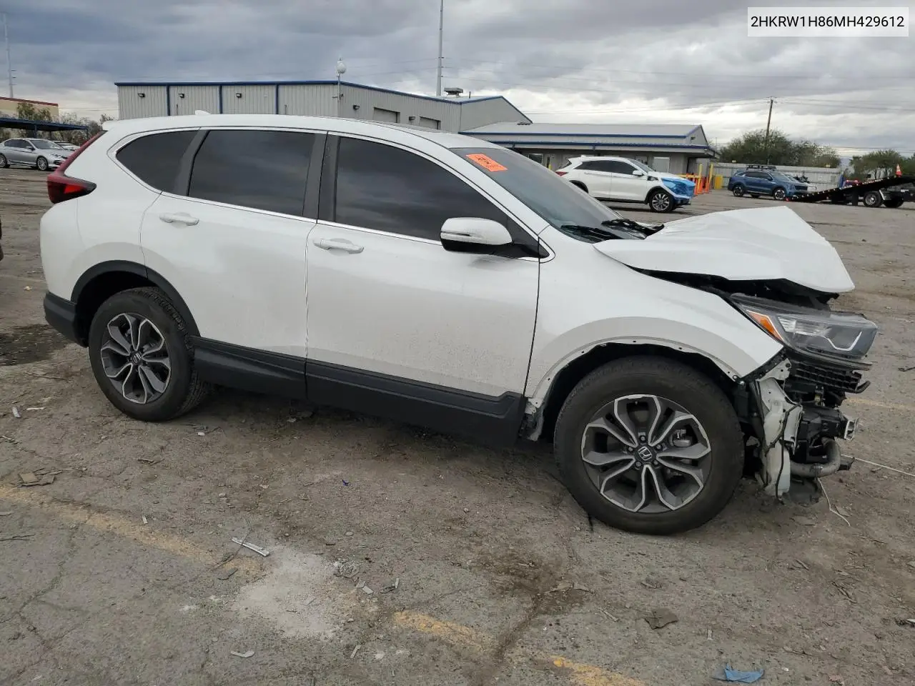 2HKRW1H86MH429612 2021 Honda Cr-V Exl