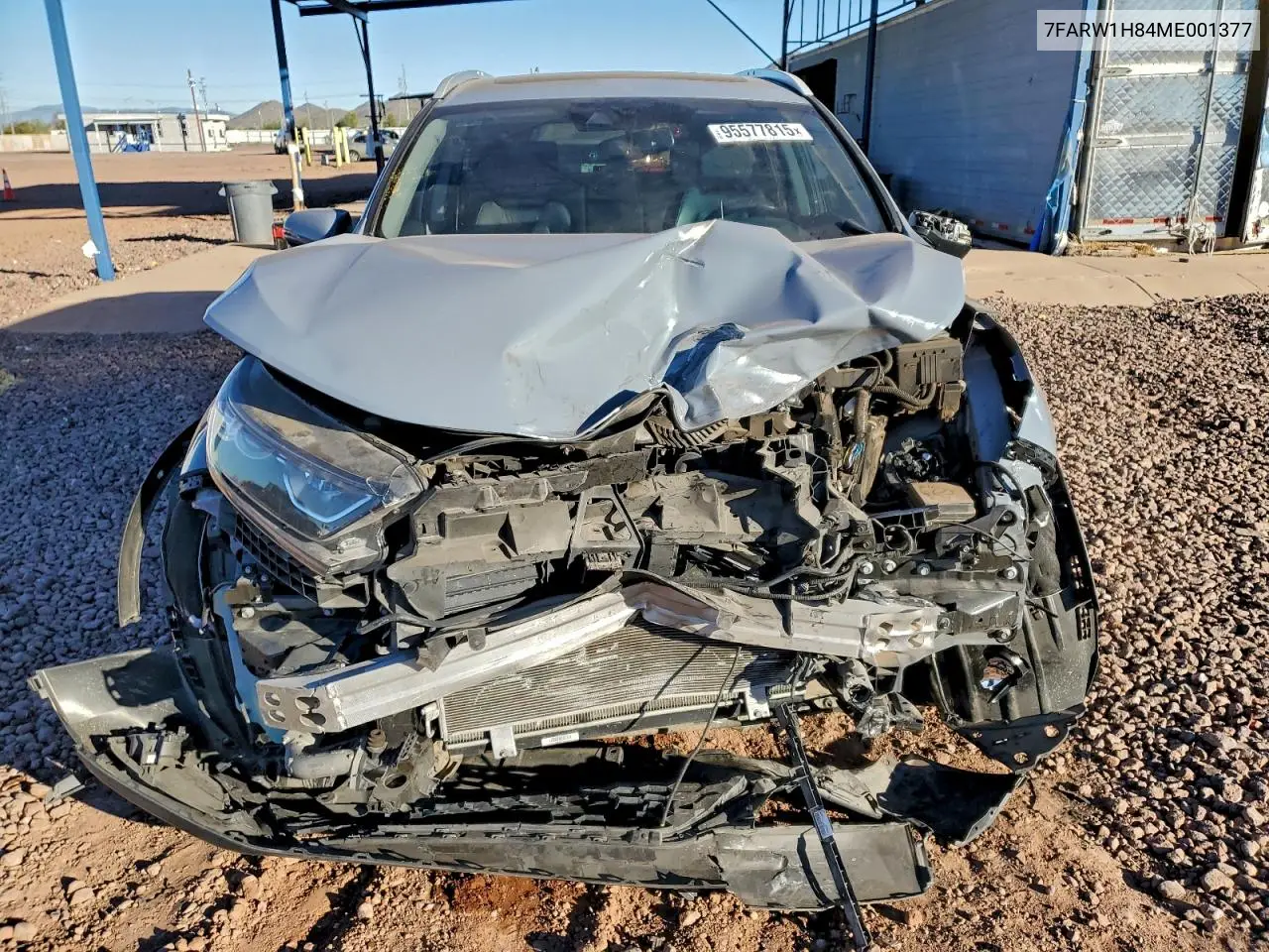7FARW1H84ME001377 2021 Honda Cr-V Exl