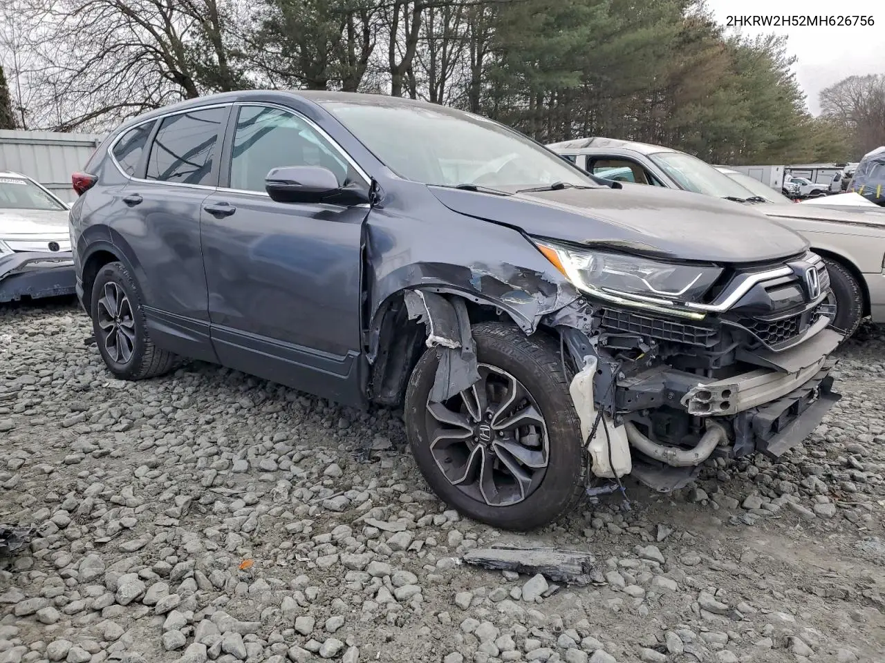 2HKRW2H52MH626756 2021 Honda Cr-V Ex