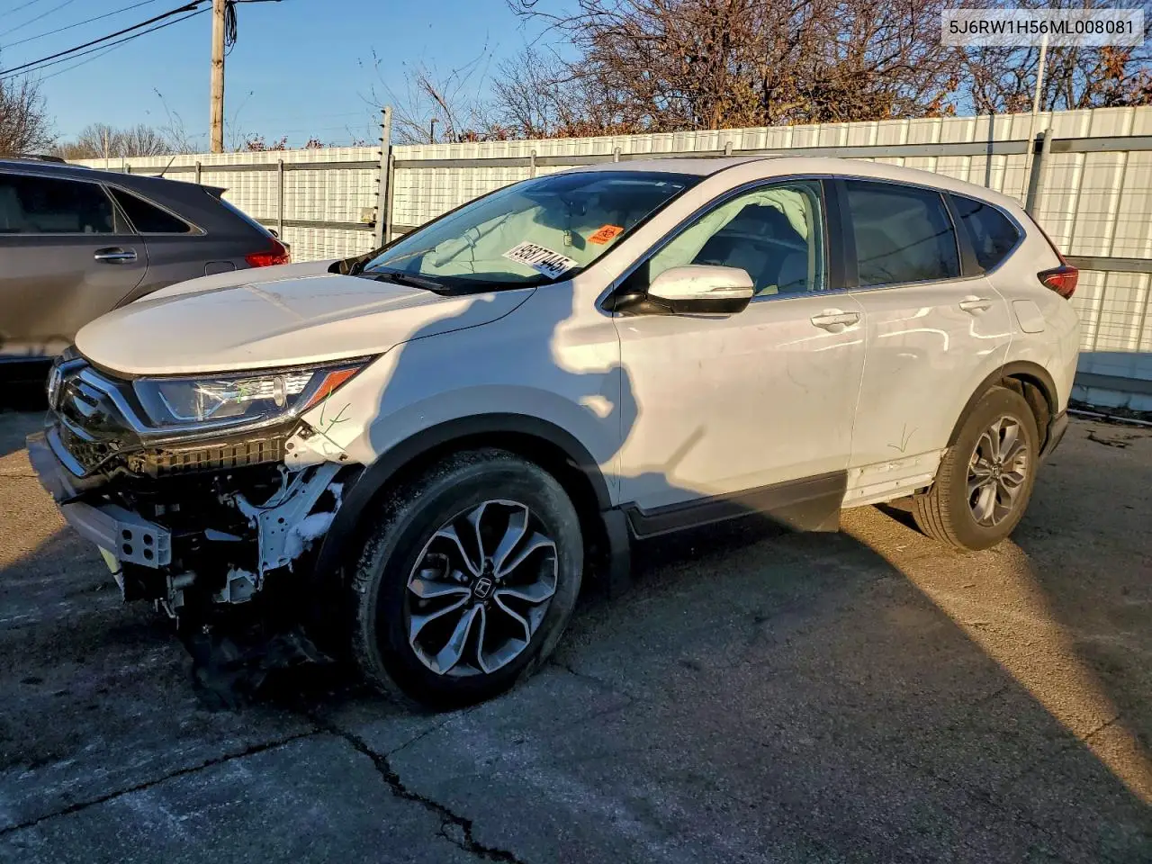 5J6RW1H56ML008081 2021 Honda Cr-V Ex
