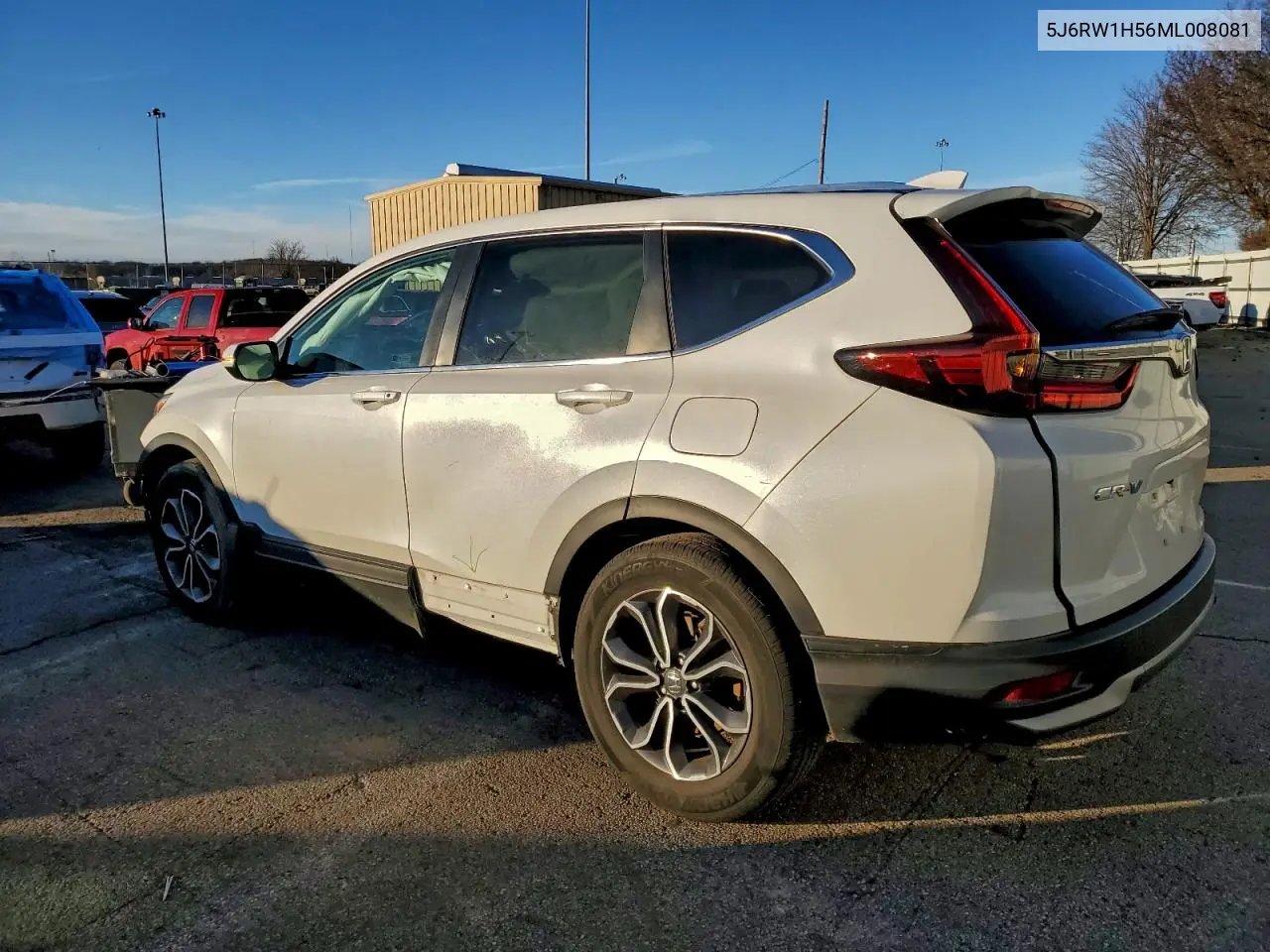 5J6RW1H56ML008081 2021 Honda Cr-V Ex