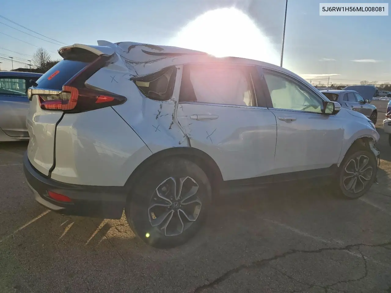 5J6RW1H56ML008081 2021 Honda Cr-V Ex