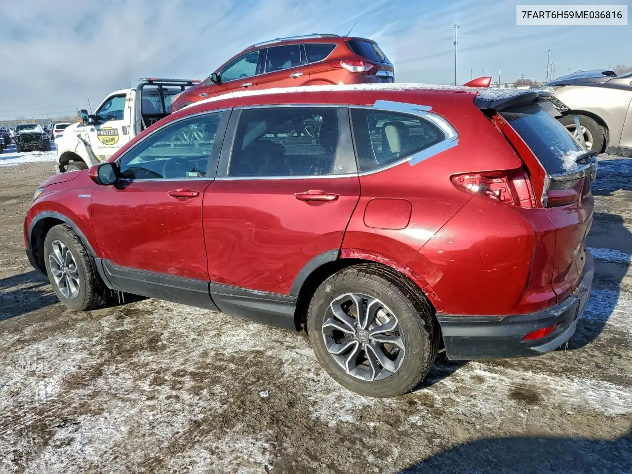 7FART6H59ME036816 2021 Honda Cr-V Ex