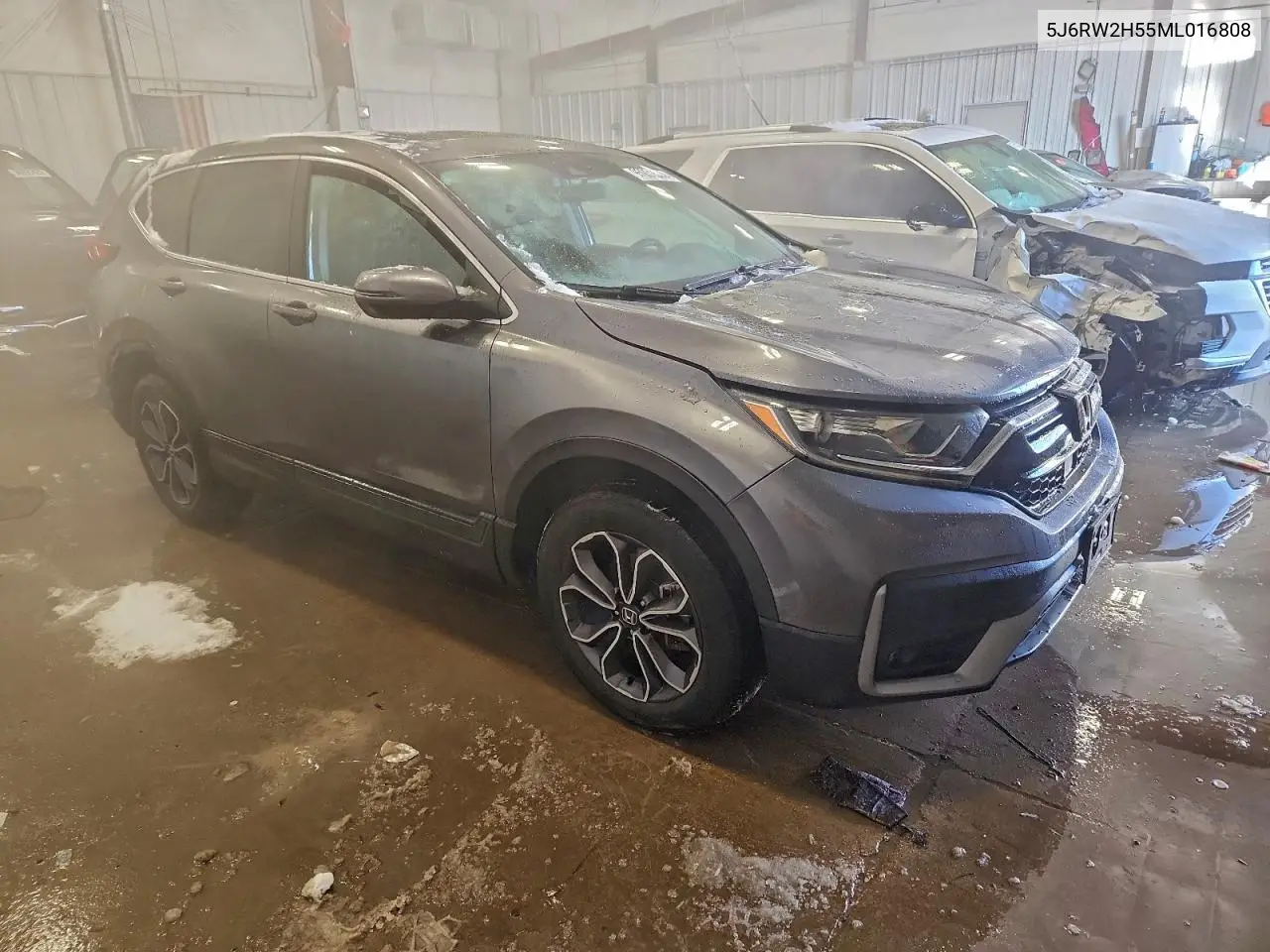 5J6RW2H55ML016808 2021 Honda Cr-V Ex