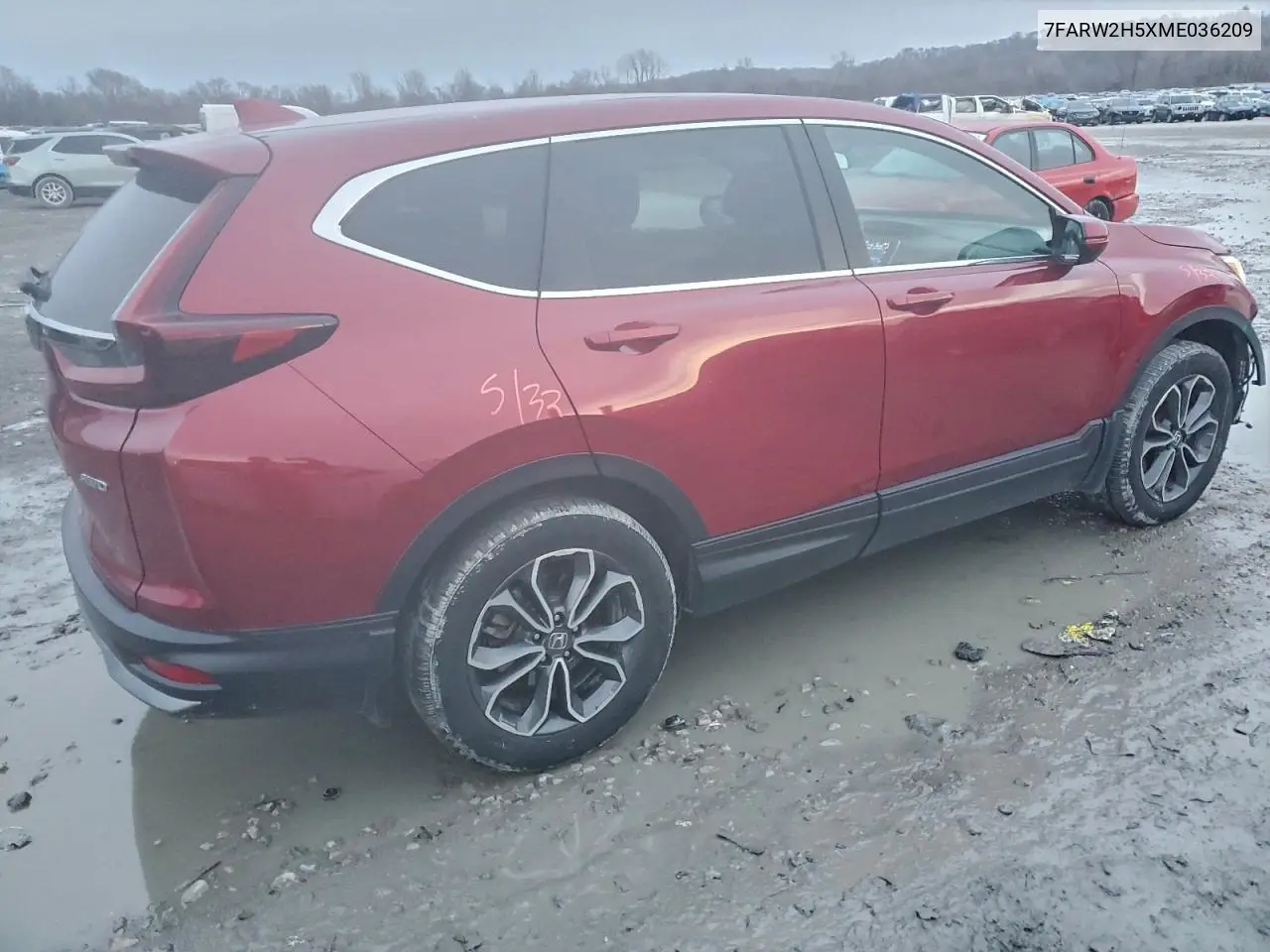 7FARW2H5XME036209 2021 Honda Cr-V Ex