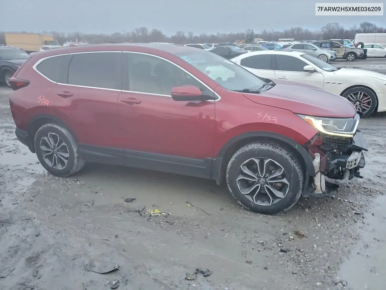 7FARW2H5XME036209 2021 Honda Cr-V Ex