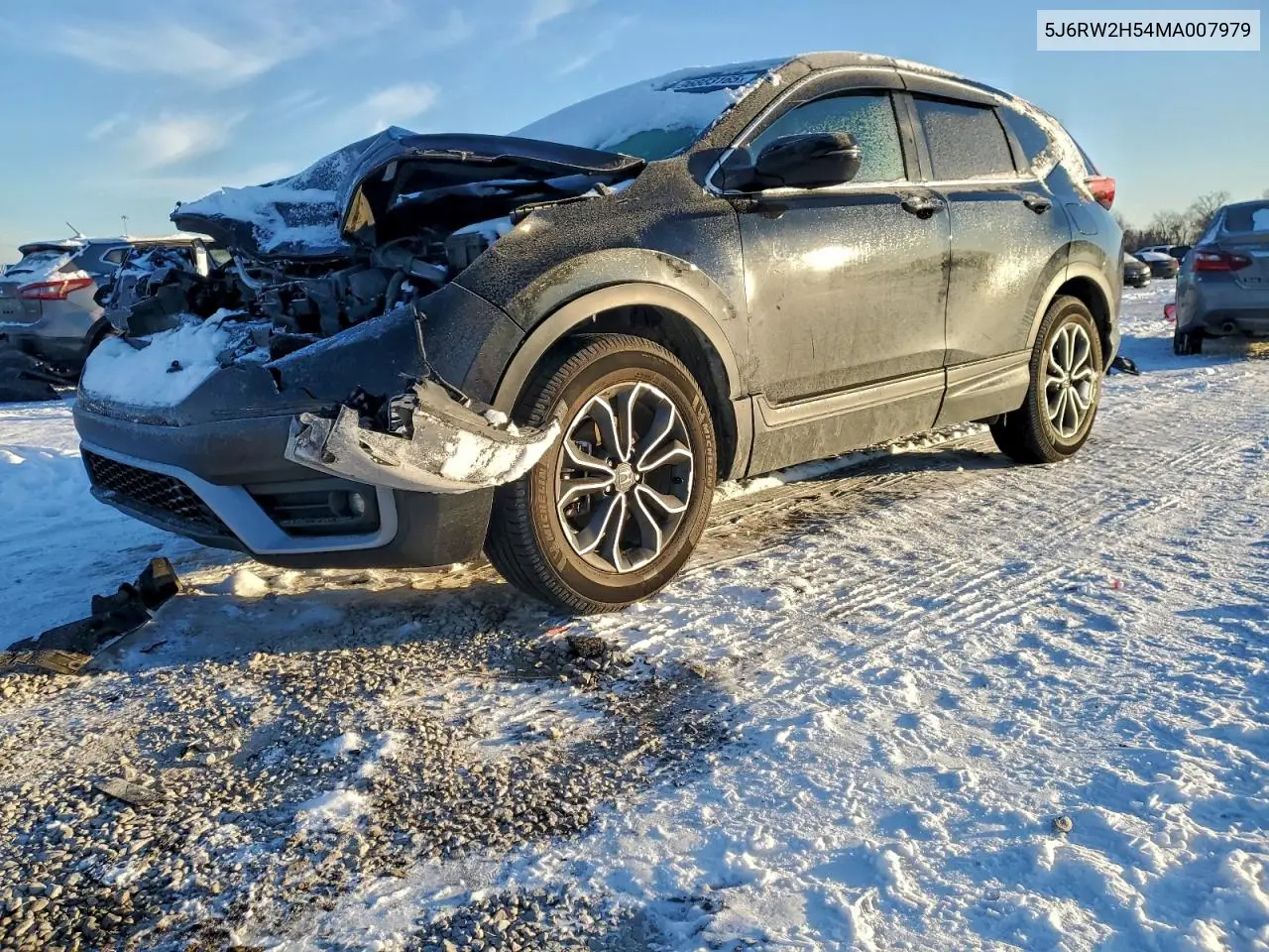 5J6RW2H54MA007979 2021 Honda Cr-V Ex