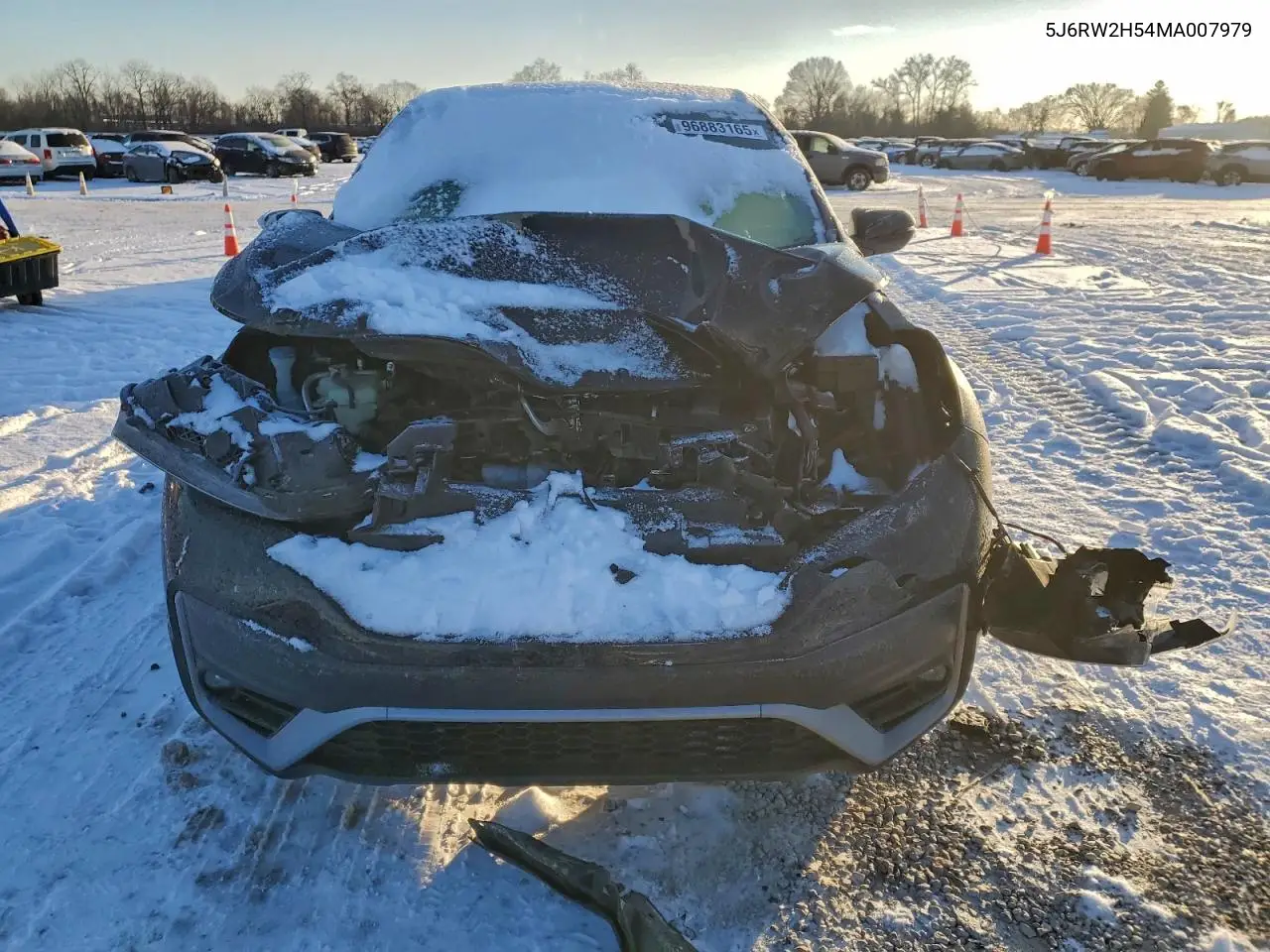 5J6RW2H54MA007979 2021 Honda Cr-V Ex