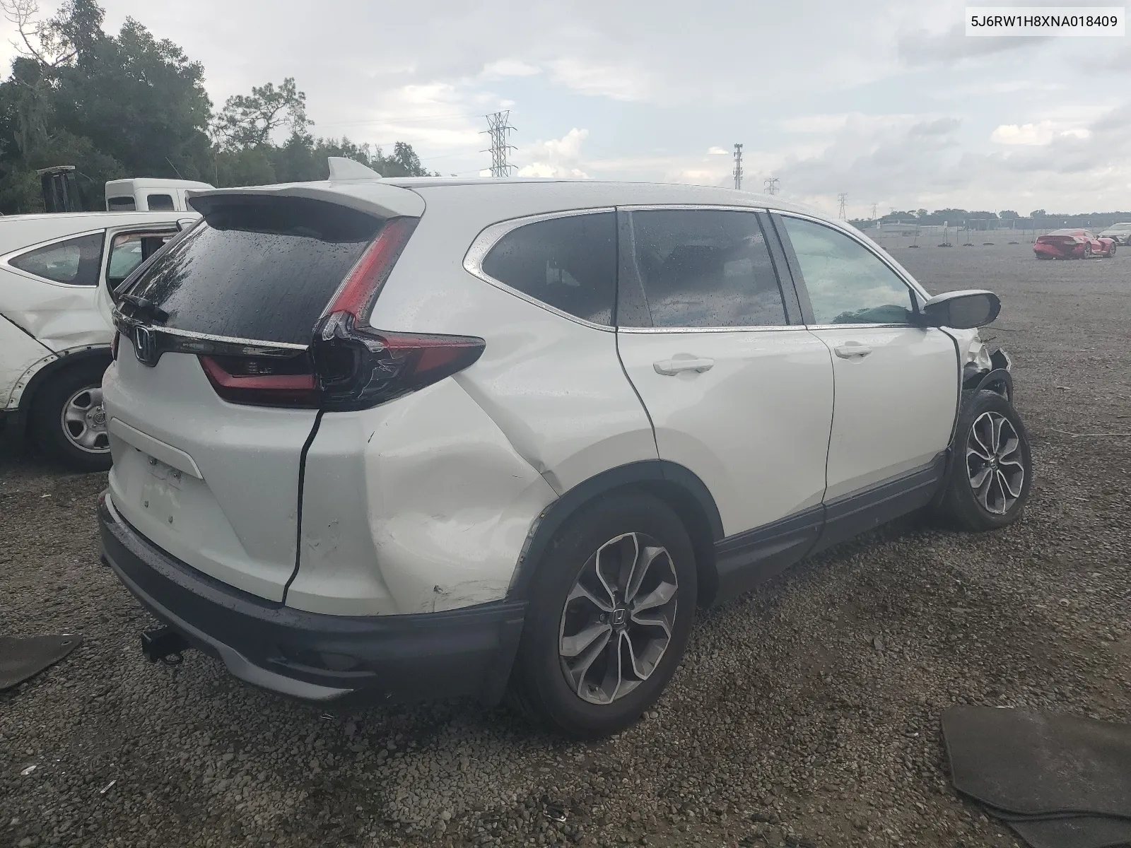 2022 Honda Cr-V Exl VIN: 5J6RW1H8XNA018409 Lot: 68416384