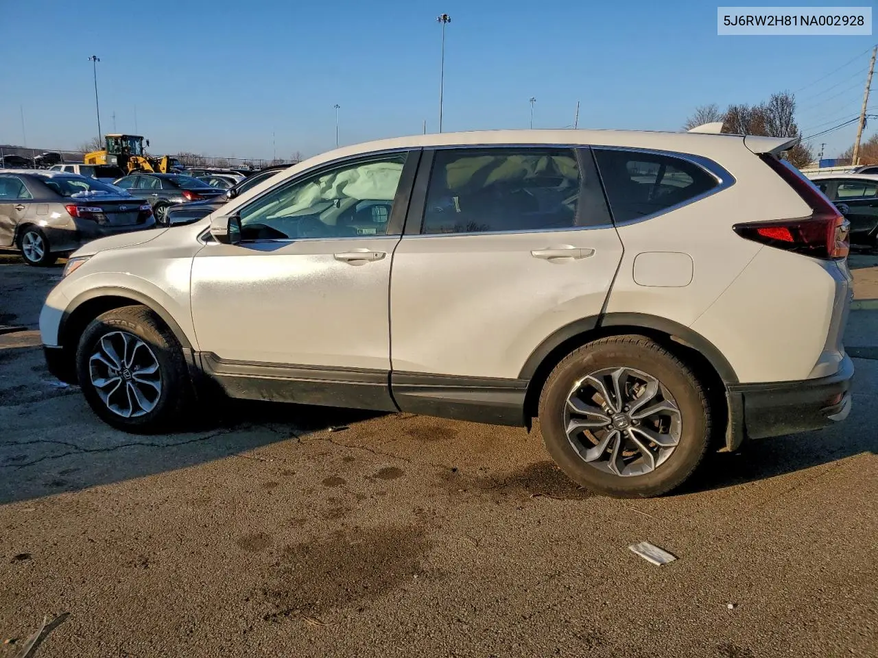 5J6RW2H81NA002928 2022 Honda Cr-V Exl