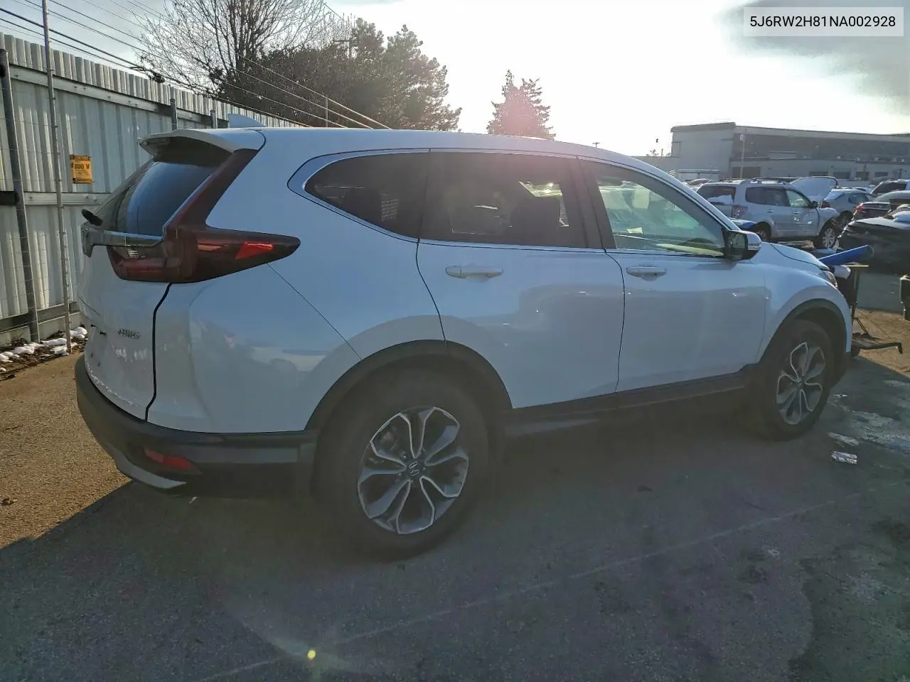5J6RW2H81NA002928 2022 Honda Cr-V Exl