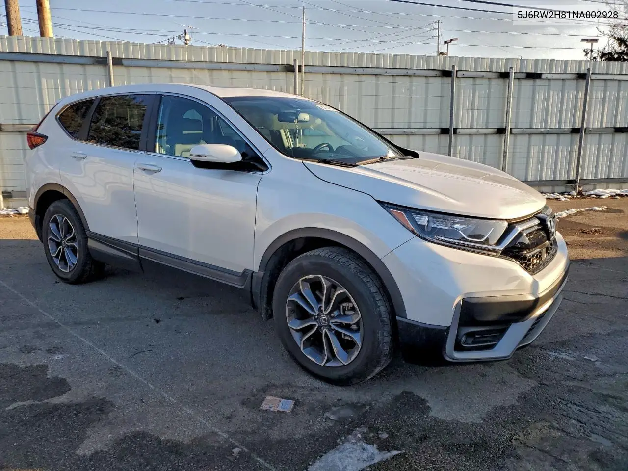 5J6RW2H81NA002928 2022 Honda Cr-V Exl