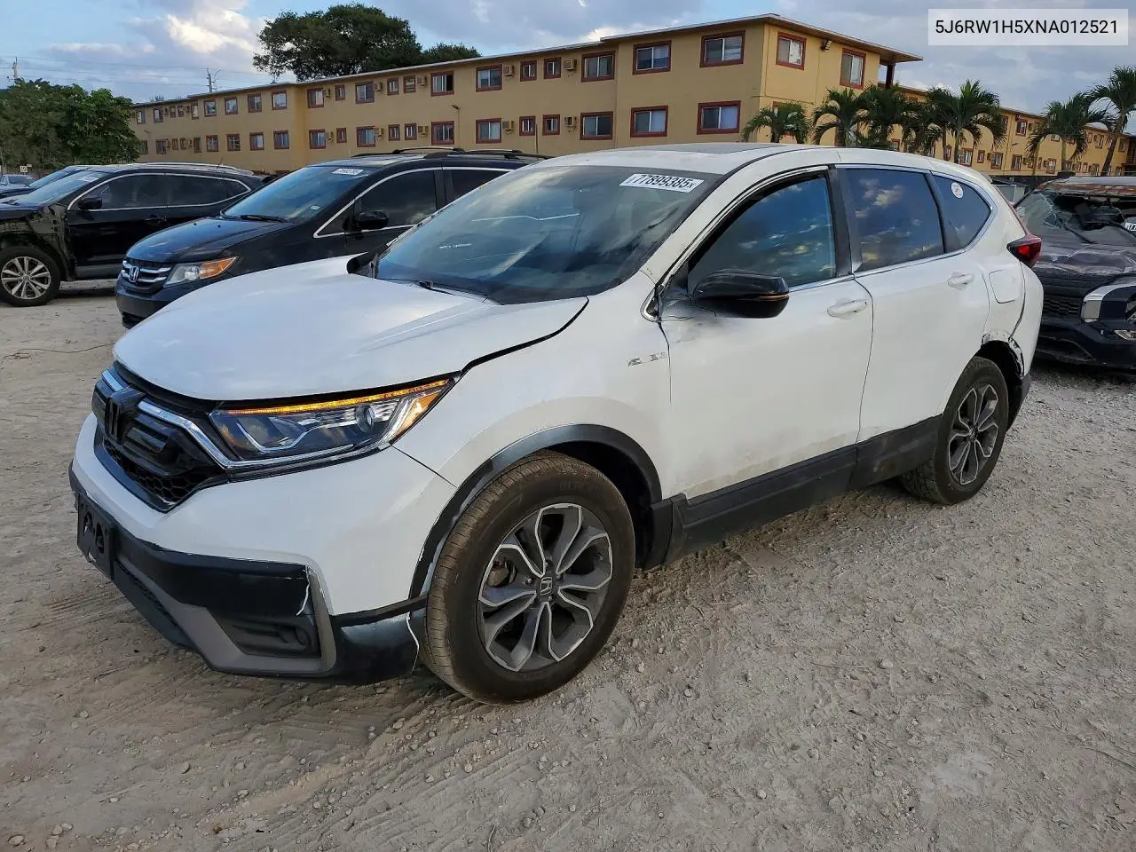 5J6RW1H5XNA012521 2022 Honda Cr-V Ex