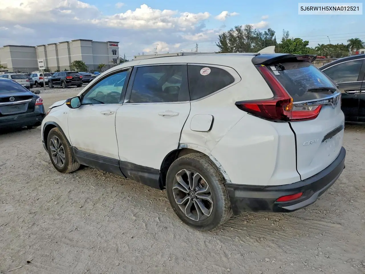 5J6RW1H5XNA012521 2022 Honda Cr-V Ex